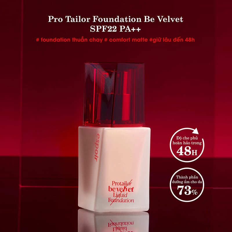 Espoir Pro Tailor Foundation Be Velvet 30g