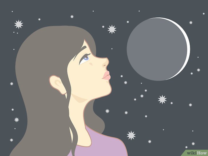 Bước 1: Một trong những bí quyết để niệm thần chú hiệu quả là phải biết cách quan sát bầu trời.