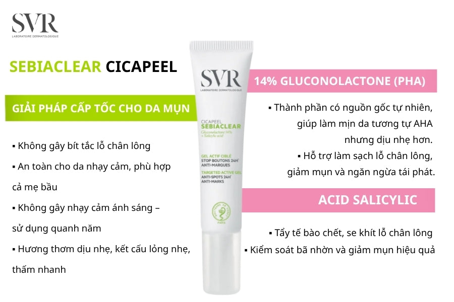 SVR Sebiaclear Cicapeel