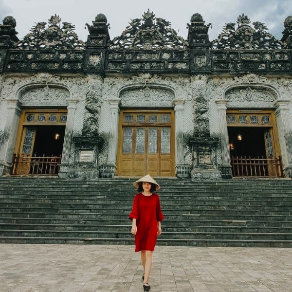 Đầm dài tay