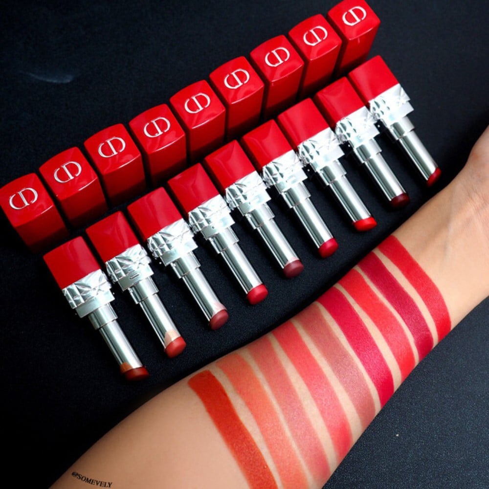 22.11 - thegioiskinfood - Bảng màu Son thỏi Dior Ultra Rouge