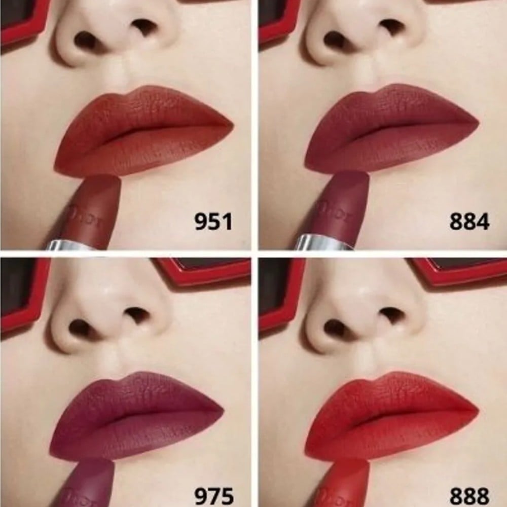 22.3 - thegioiskinfood - Bảng màu son Dior Rouge Lipstick dòng matte