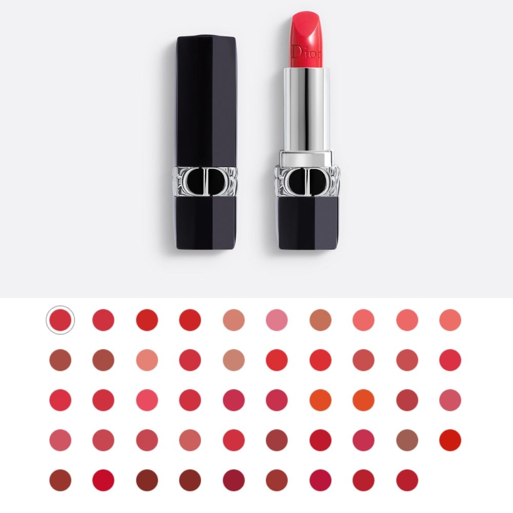 22.5 - thegioiskinfood - Bảng màu son Dior Rouge Lipstick dòng satin