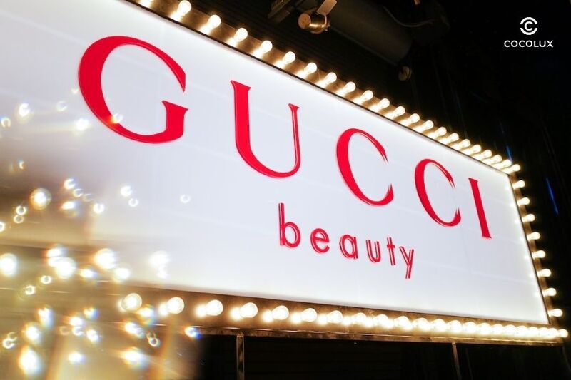 Gucci là thương hiệu vô cùng nổi tiếng trong lĩnh vực làm đẹp