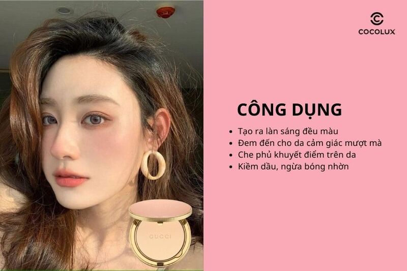 Công dụng của phấn phủ Gucci Poudre De Beauté Mat Naturel
