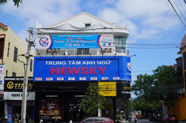 biển hiệu tiếng anh