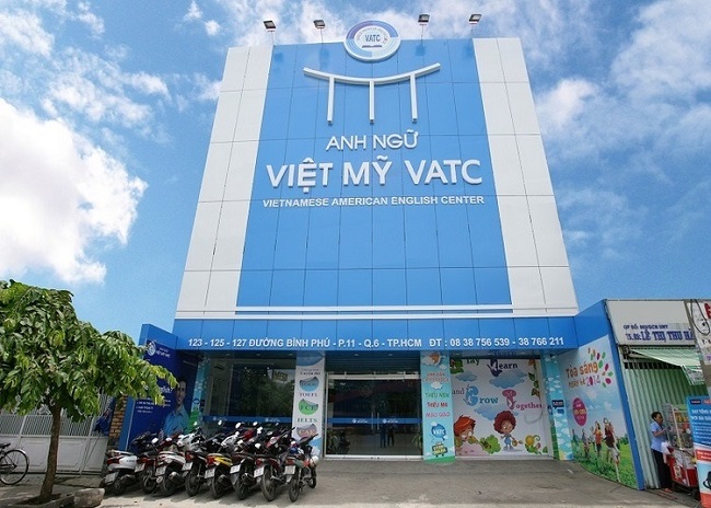 bảng hiệu trung tâm ngoại ngữ