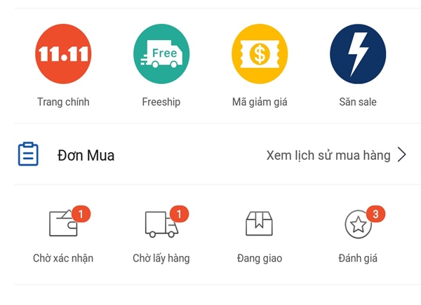 Cách tra mã vận đơn Standard Express trên Shopee
