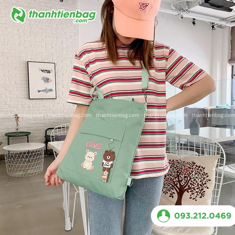 túi đeo chéo vải nữ hiện đại