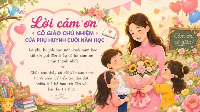 Những lời chúc đầu năm học mới cho thầy cô giáo sâu